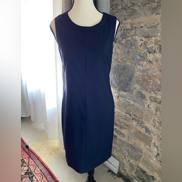 Pink Tartan navy blue dress suit - Picture 2 of 6